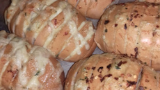 Pão de alho saboroso