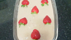 Doce de morango com chocolate