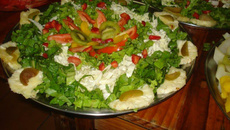 Salada de repolho  rapidinha