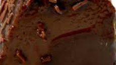 Mousse gelatina de chocolate