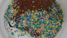 Brigadeiro de prato