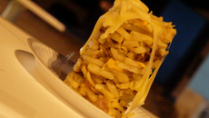 Torre de batata frita baiana