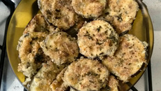 Berinjela assada empanada da Nane