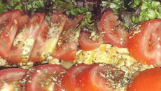 Crepioca de frango e repolho