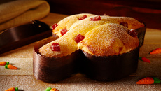 Colomba Pascal com goiabada