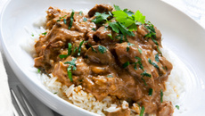 Estrogonofe de carne sem creme de leite