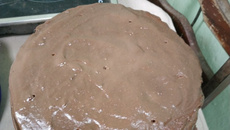 Calda simples de chocolate