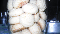 Amanteigados com coco