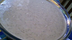 Arroz doce na panela de pressão