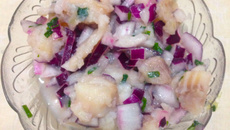 Ceviche de tilápia