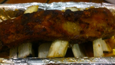 Costela assada em forno à moda da Clice