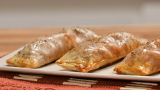 Enroladinho de pastel na airfryer