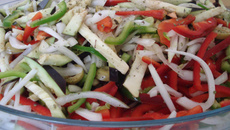 Berinjela divina ao forno