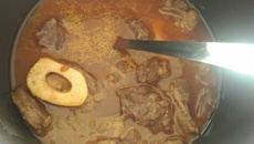 Chambaril na panela de pressão