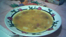 Caldo de mandioquinha