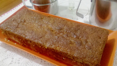 Pão de banana com castanha-do-pará