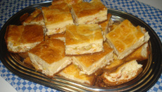 Torta de palmito com azeitonas