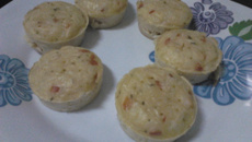 Bolinho de arroz assado