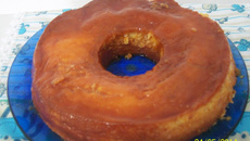 Bolo cremoso de coco sem trigo