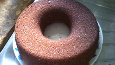 Bolo integral de laranja light