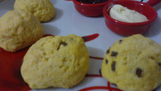 Scones (bolachas típicas da Inglaterra)
