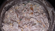 Macarrão integral ao molho branco