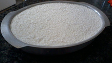 Bolo de coco molhadinho