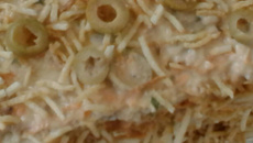 Torta salgada de pão de forma