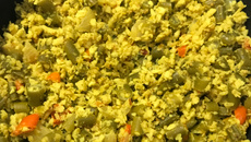 Vagem com coco ralado