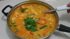 Moqueca de camarão