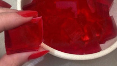 Bala de gelatina light