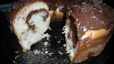 Pão doce de brigadeiro