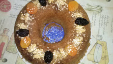 Bolo de maçã integral