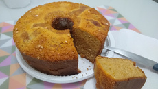 Bolo de aveia fácil e gostoso