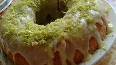 Bolo de limão cremoso