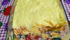 Escondidinho de frango