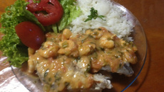 Namorado ao molho de camarão