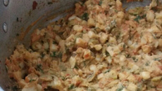 Recheio de palmito para empadas, tortas e pastéis