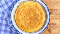 Bolo simples de milho verde