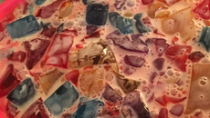 Gelatina mosaico simples