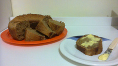 Pão integral adocicado