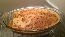 Gelatina cremosa de maracujá