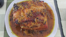 Lombo de porco ao forno