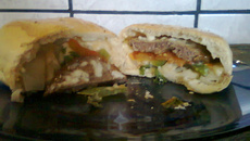 Hambúrguer assado especial