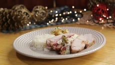 Lombo de porco recheado