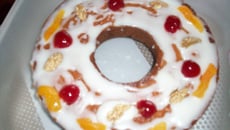 Bolo de frutas especial