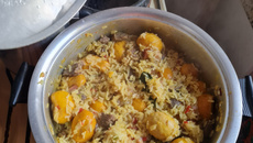 Arroz com pequi Norte Mineiro