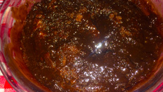 Bolo de chocolate no micro-ondas