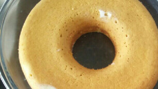 Bolo de fubá sem ovo