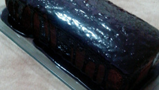 Calda de bolo de chocolate simples